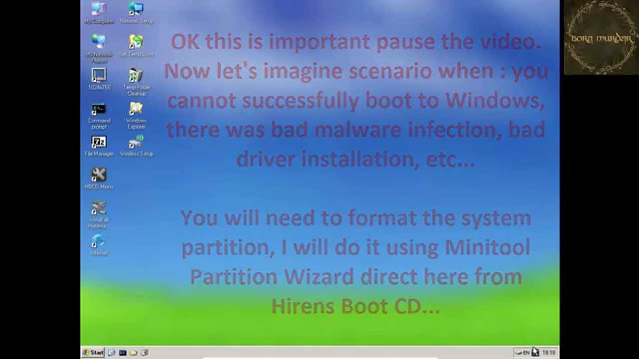 free hirens boot cd iso